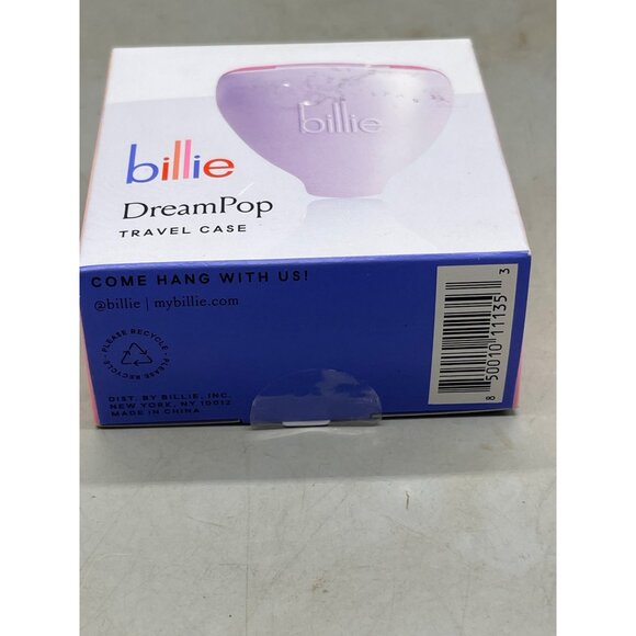 Billie travel case dreampop built in magnet snaps razor plastic READ - Picture 3 of 4
